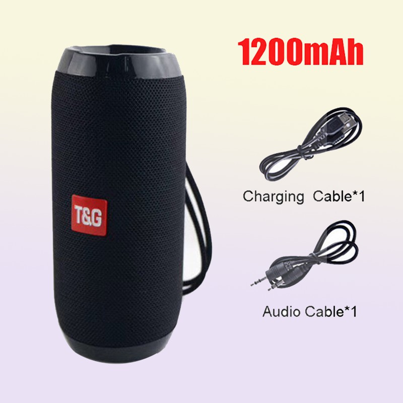 Portable Speaker Wireless Bluetooth compatible Subwoofer Outdoor Waterproof Loudspeaker Stereo Surround Support FM RadioTF for Mob