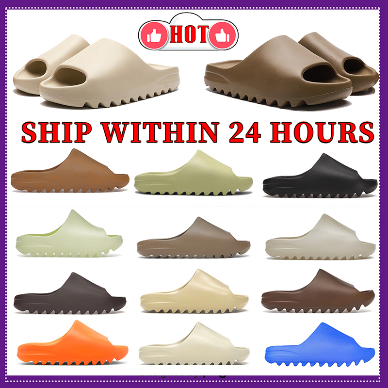 Designer Slide Women Men Slippers Sandals Outdoor Slipper Indoor Summer Sliders Bone Onyx Eame Orange Earth Brown Mens Slides Ochre Vermilion Beach Sandal