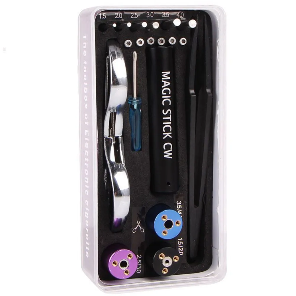 Wire Coil Jig Tool Magic Stick Coiling Winding Pliers RBA RDA DIY Tool Set ZZ