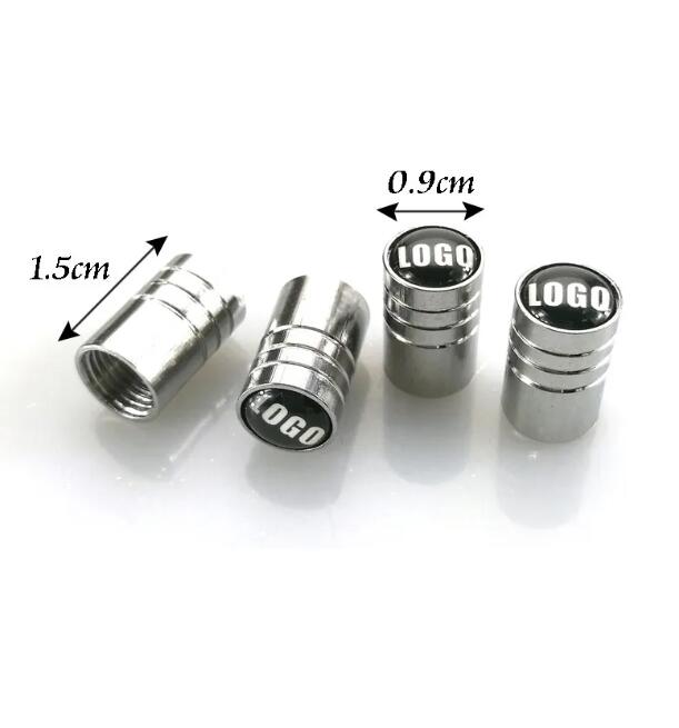 Tire Valve Caps Cover For Ford focus 2 3 fiesta kuga mondeo ranger Emblems Car Styling