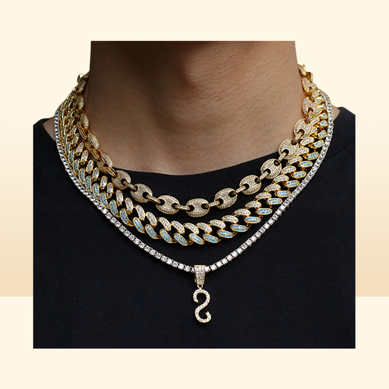 Gold Silver AZ Letters Pendant Necklaces Whos Initial Micro Letter Charm for Men Women with 24inch Rope chain