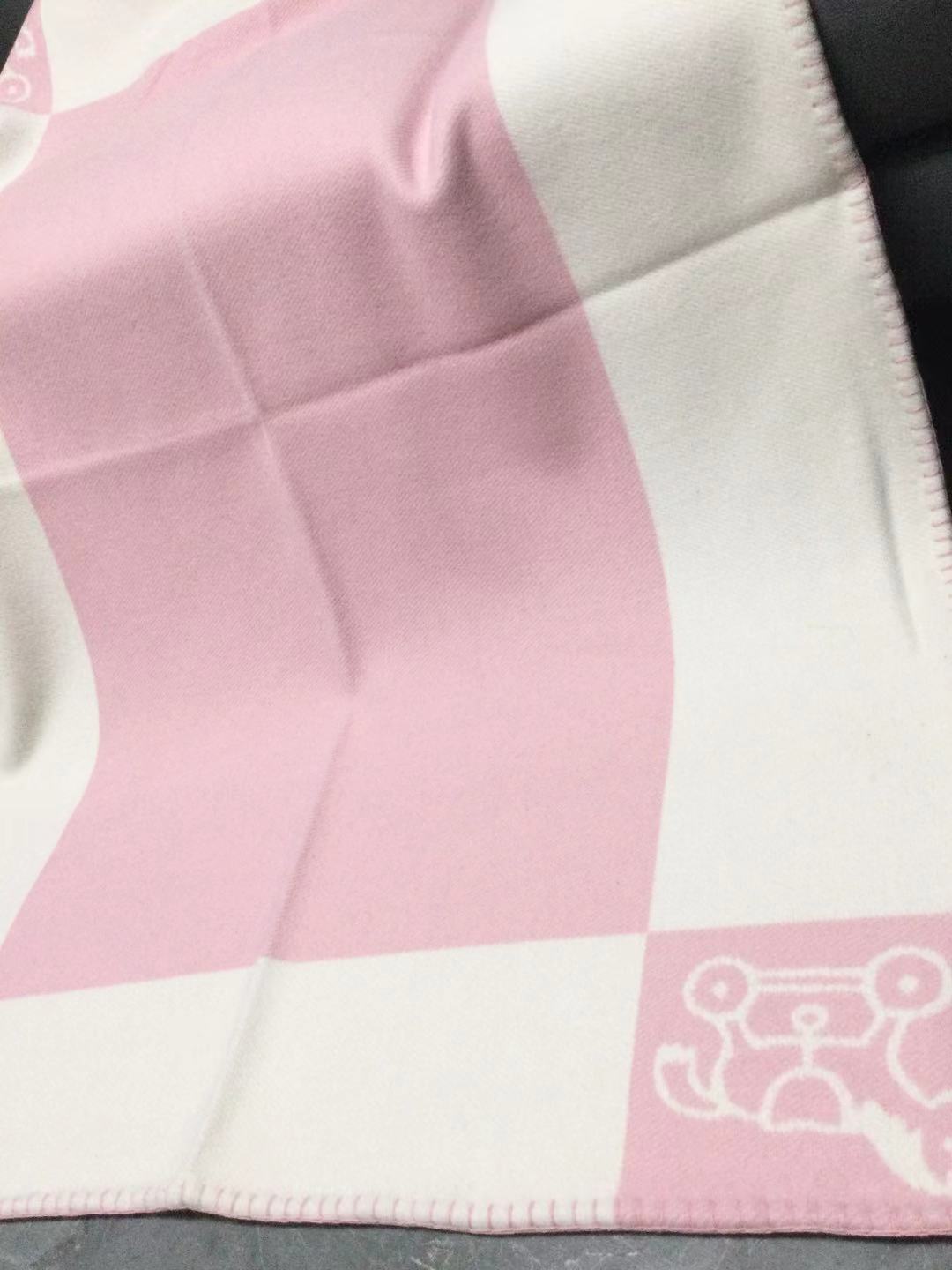 KIDS Baby Pink H Gilrs Boys Blanket Chrismas Gift Have Tag And Dust Bag TOP VERY Thick Home Sofa Good Quailty TOP Selling 135*95cm Wool 3 Colors Pink 