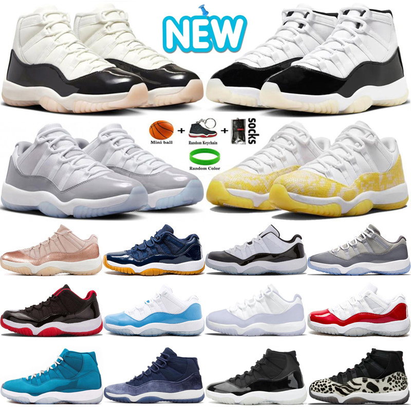 2025 Designer Basketball Shoes Men Women Gratitude Neapolitan Cement Grey Pink Yellow Snakeskin University Blue Cherry Dolphins Mens Trainer Sport Sneakers