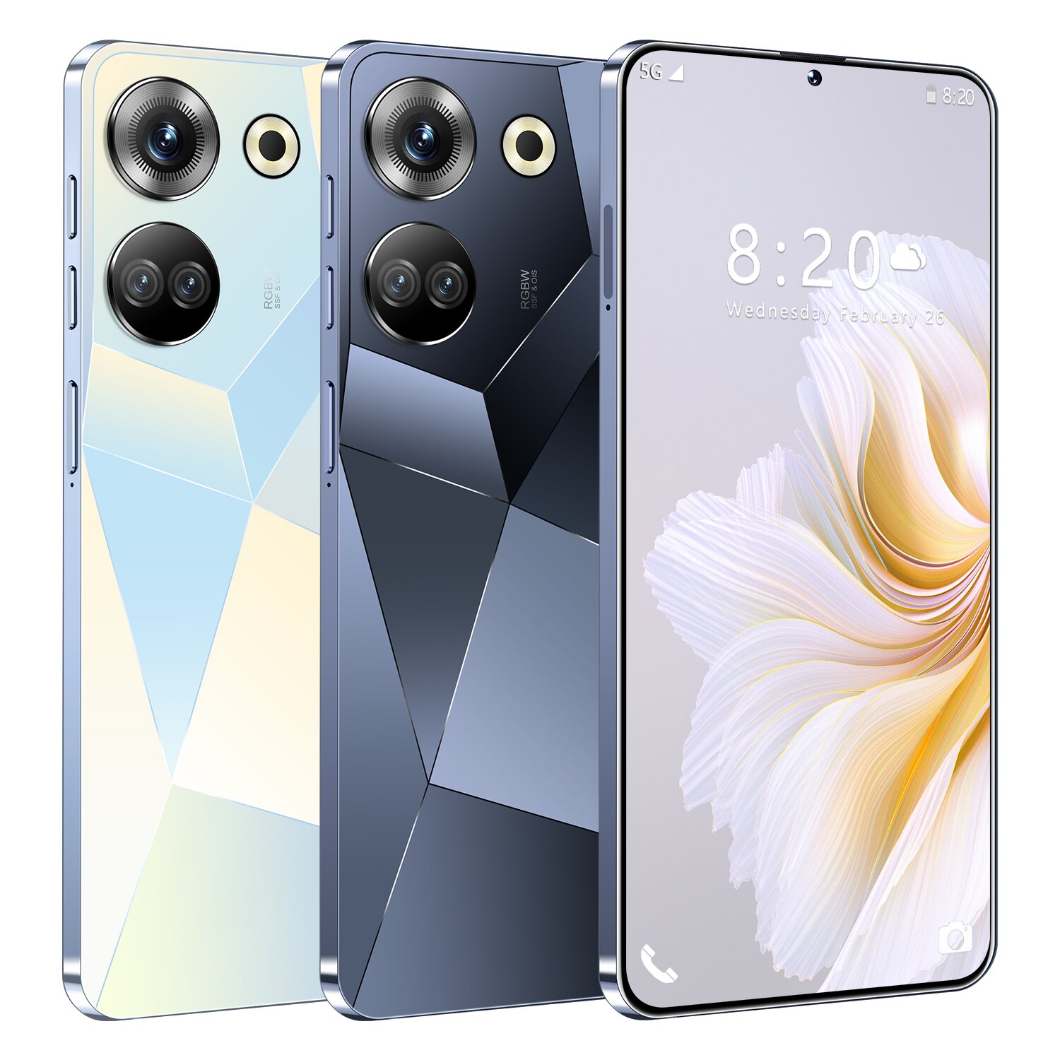 C20 PRO 7.3 Inch Android Smartphone Waterproof Dustproof Shockproof 8000 mAh WIFI Dual Camera All-in-one 256GB 512GB 1TB ROM 8GB 16GB RAM Cell Phone