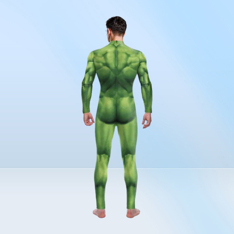 Stage Wear Superhero Bruce Banner Hulk Sexy Cosplay Come Men Women Unisex Jumpsuits Halloween Party Tights Zentai Bodysuit Suit T21109482