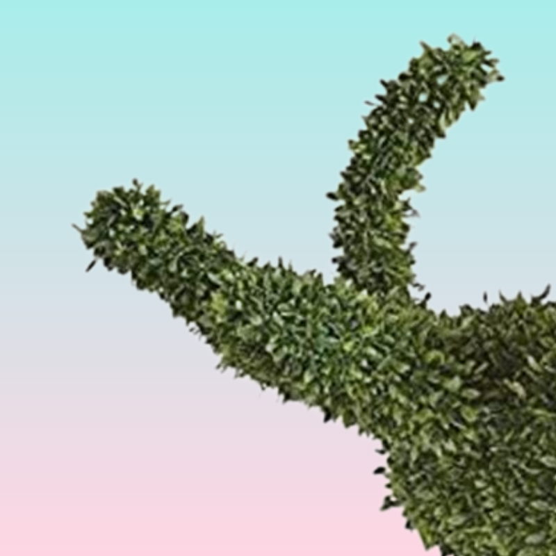 Garden Decorations Decorative Peeing Dog Topiary Flocking Sculptures Statue Without Ever A Finger To Prune Or Water Pet Decor2626239