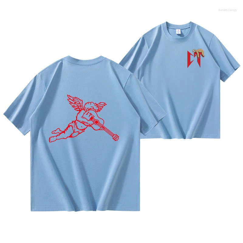 Men's T Shirts Natanael Cano Corridos Tumbados T-shirt Amor Tumbado Short Sleeve Unique Crewneck Summer Casual Pullover Cosplay Tee Shirt