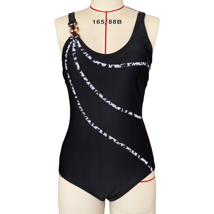 Hotsale Women's Swimwear bikini swimsuits Sexy Solid Ribbed Women One Piece Swimsuit Female High Waist Bathing Suit Summer Beach Wear Swimming Mo