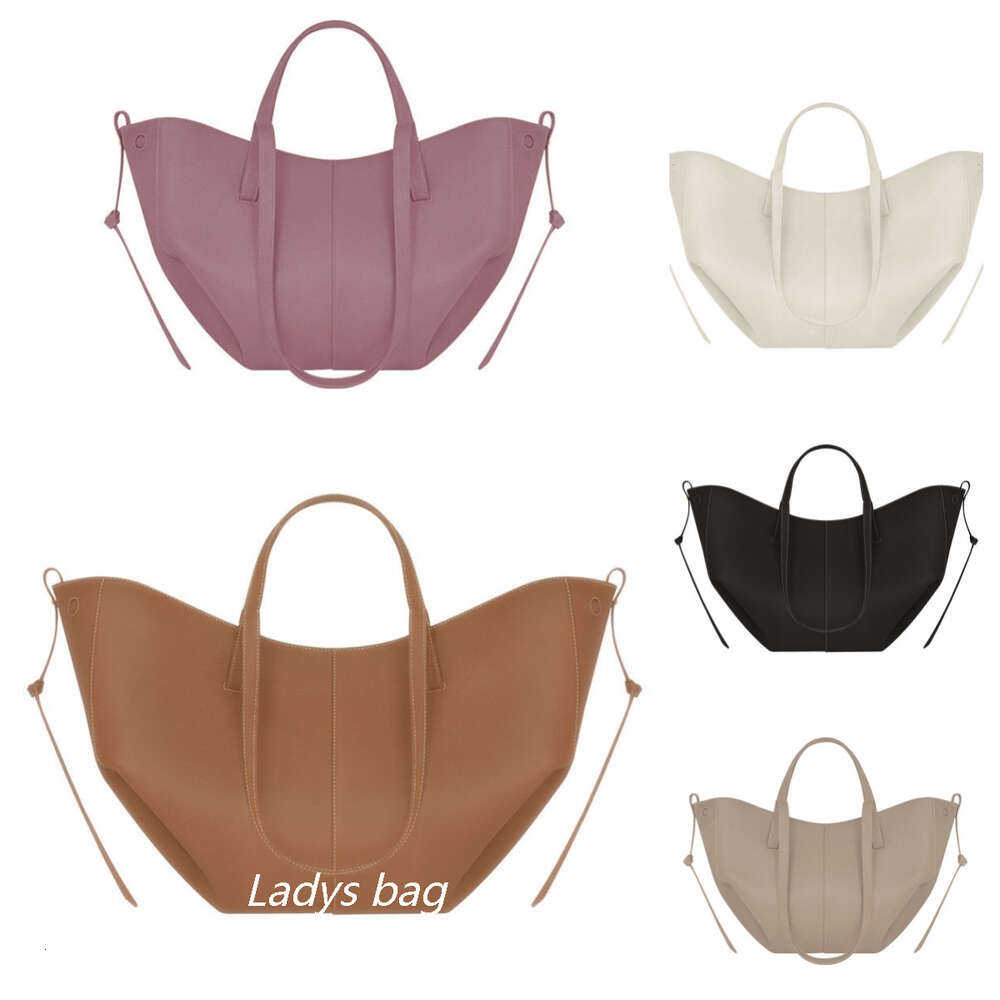 Designer Bag Le Cyme Bag Mini Tonca Textured Duo Shoulder Camel Numero Un Nano Ma Tote Women Cross Body Bags Lady Handbag Leather Bag Half Moon Underarm
