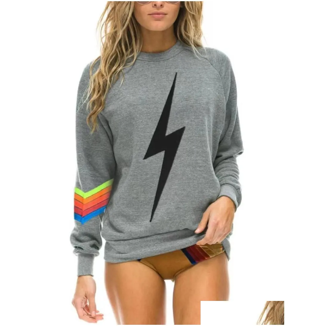 half price ~ 25ss Mens Hoodies Sweatshirts Designer aviator Luxury Hoodie Women Black White Rainbow Pocket Zip Up Ladies Couple Sweatshirt