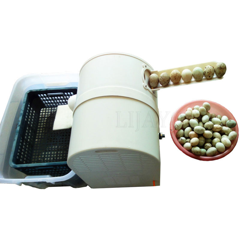 Environment-Friendly Plastic Body Brush Washing Egg Machine Cleaning Dirty Duck Eggs Machine Poultry Egg Washer And Cleaner