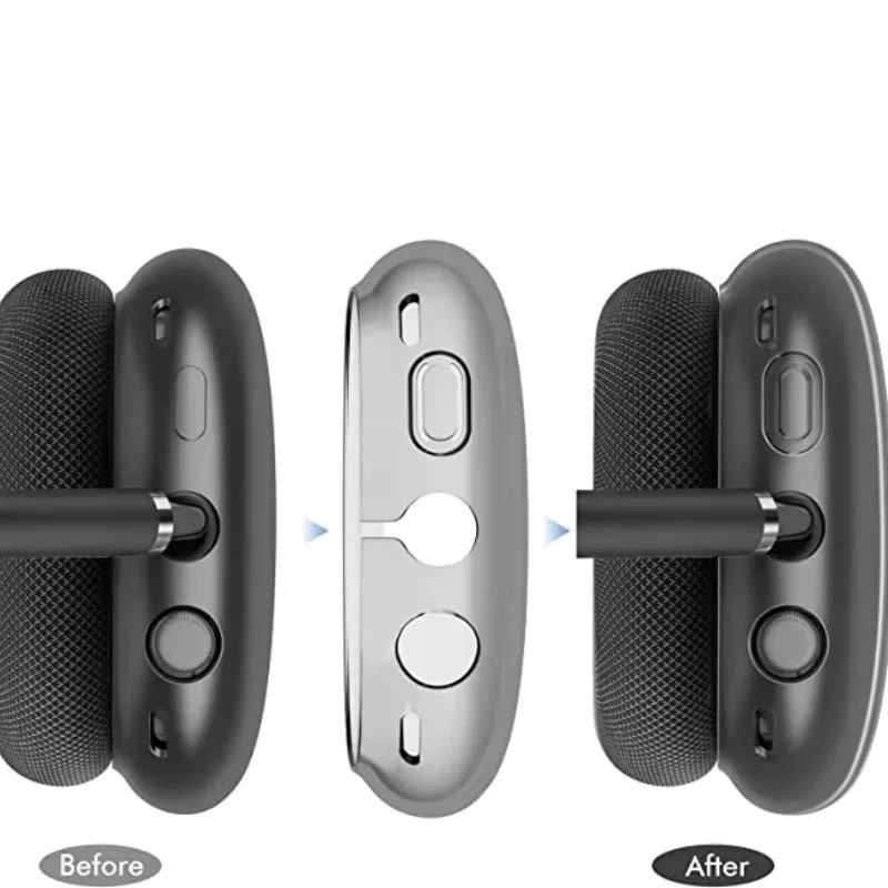 For Pro Max 2 Gen TYPE-C headphones earbuds Wireless earphones Computer Gaming Headset Metal Bluetooth Headphones Active Noise Cancelg