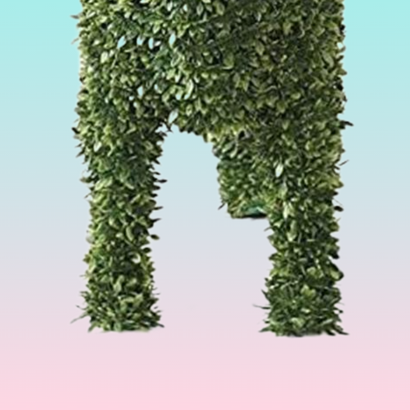 Garden Decorations Decorative Peeing Dog Topiary Flocking Sculptures Statue Without Ever A Finger To Prune Or Water Pet Decor2626239