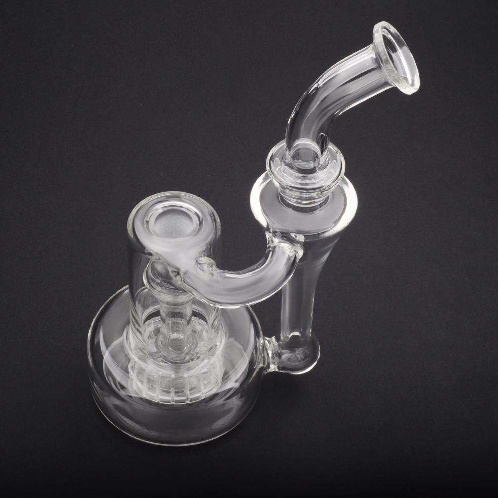 14mm Female Matrix Recycler Perc Glass Water Pipe Bong PERCOLATOR Sidepiece