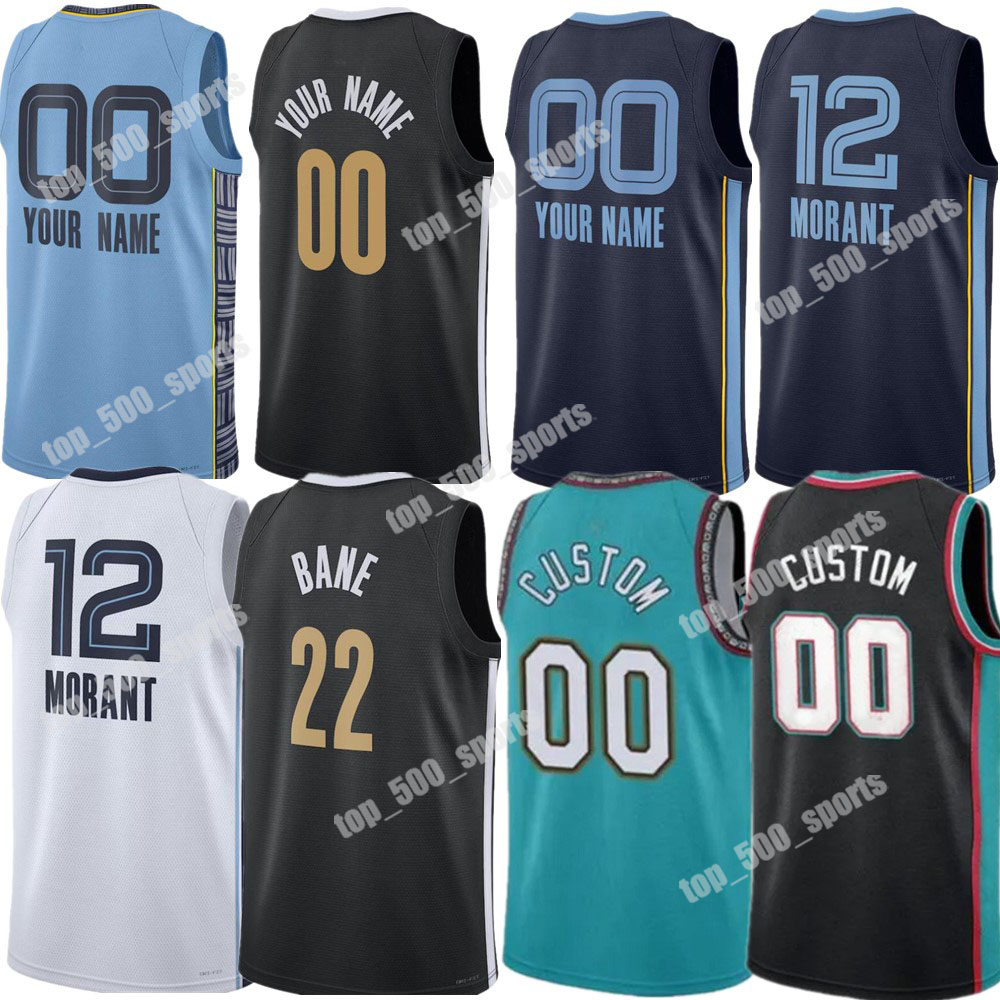 Custom 14 Edey Ja Morant Jersey Marcus Smart Desmond Bane Jaren Jackson Jr. Brandon Clarke Ziaire Williams Xavier Tillman David Roddy Basketball Jerseys