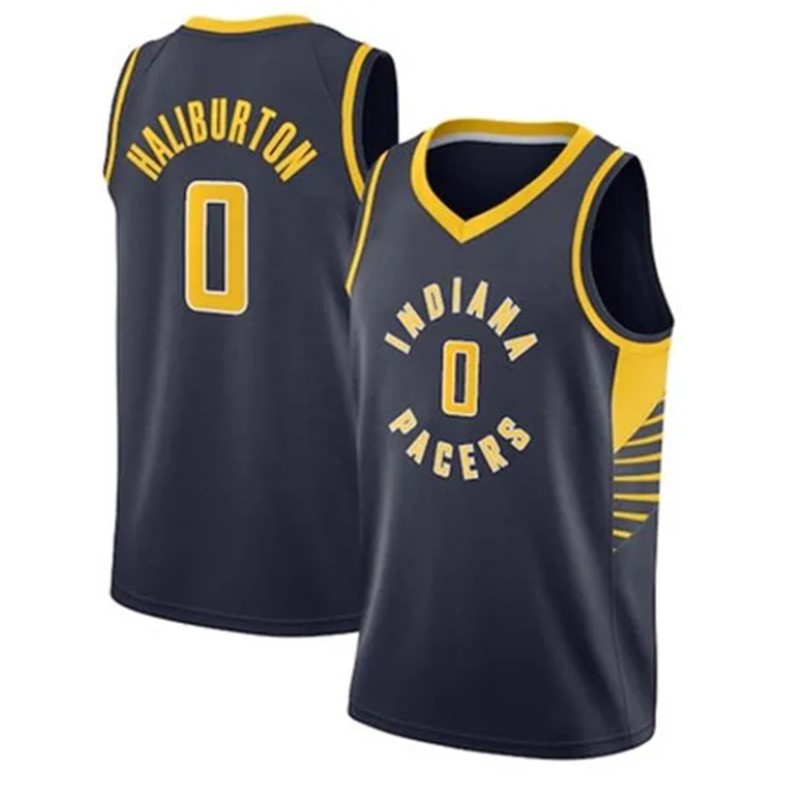 Custom Tyrese Haliburton Pascal Siakam Jersey Basketball Jerseys Bennedict Mathurin Obi Toppin Myles Turner Buddy Hield Jarace Walker Isaiah Jackson C
