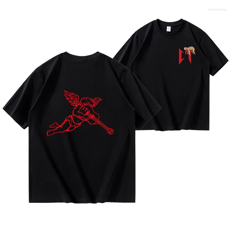 Men's T Shirts Natanael Cano Corridos Tumbados T-shirt Amor Tumbado Short Sleeve Unique Crewneck Summer Casual Pullover Cosplay Tee Shirt