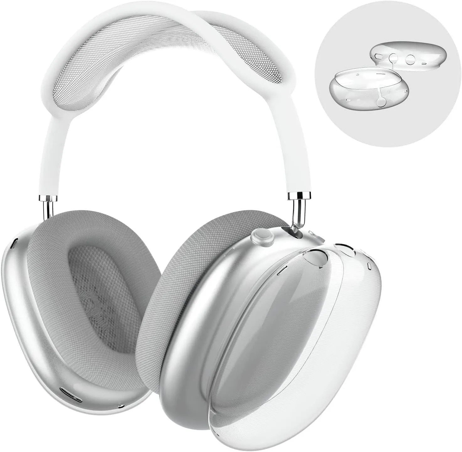 For Pro Max 2 Gen TYPE-C headphones earbuds Wireless earphones Computer Gaming Headset Metal Bluetooth Headphones Active Noise Cancelg