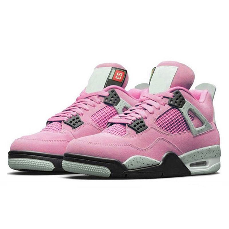 4s Orchid military black cat basketball shoes 4 Metallic Gold Bred Reimagined olive University Blue Pine Green men women outdoor sports trainerswx10/3