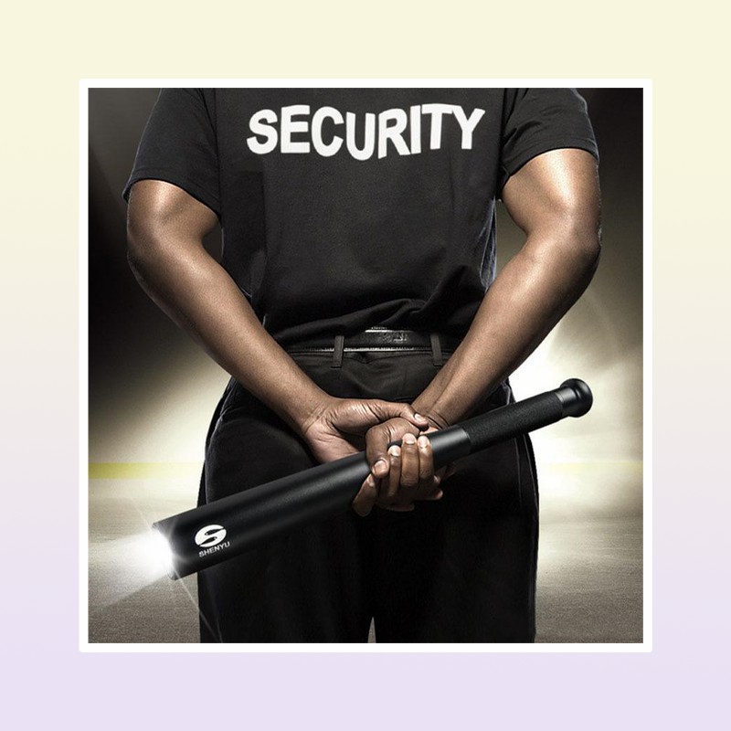 Baseball Bat LED Flashlight 450 Lumens Super Bright Torch for Emergency and Self Defense lights 2021185v