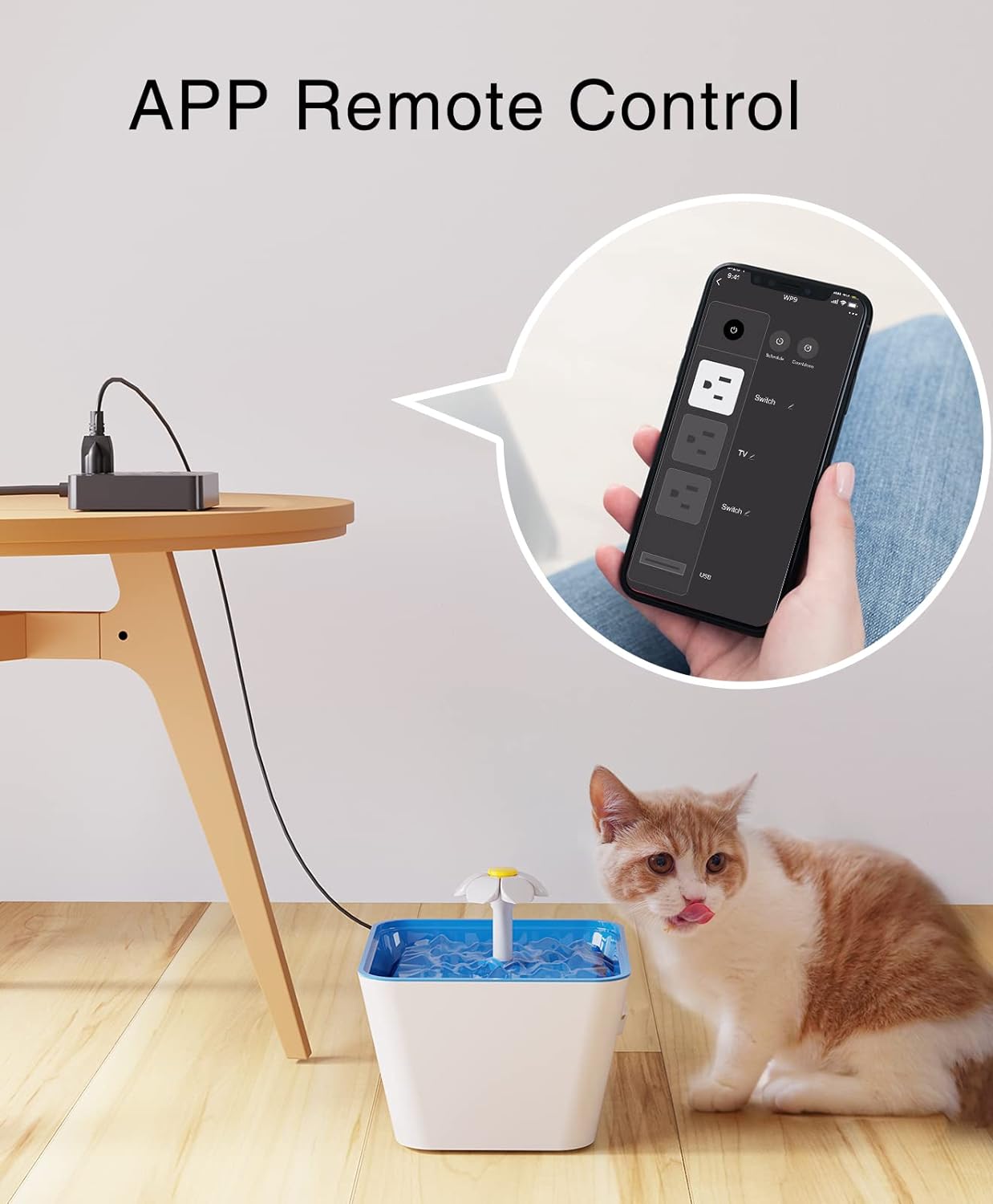 Smart Power Strip, 3 USB Ports and 3 Individually Controlled Smart Outlets, WiFi Surge Protector Works with Alexa Google Home.