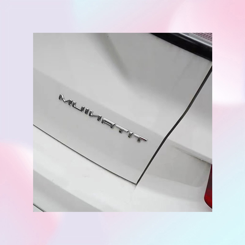 2025 new 3D Metal TITANIUM Car Rear Trunk Emblem Chrome Badge Sticker Decals for eo F150 Ranger Focus Everest Mustang Explorer9760802 Free s