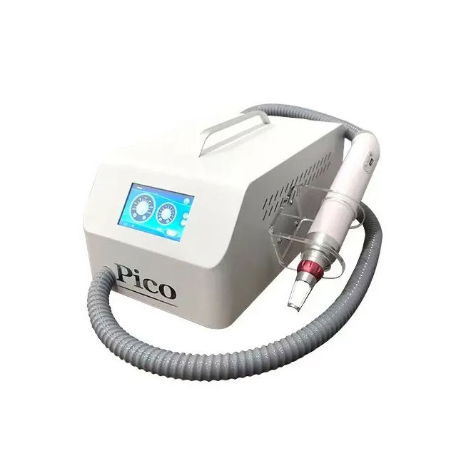 Water-free Nd Yag Picolaser Skin Cleansing Tattoo Remove Eyebrows Eyeline Washing Blackhead Remove Picosecond 3 Probes Small Size Device