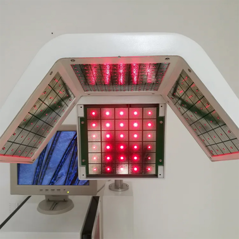 Vertical Anti Hair Loss Diode 650nm Laser Hair ReGrowth Machine Laser Therapy Hair Growth Laser Light Hat for Hair Growth Activate Hair Follicles Mach