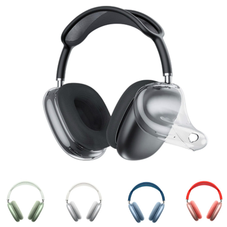 with ANC B1 P9 pro 2 bluetooth Headphone Accessories Transparent Solid Silicone case Air Max Pro 3 4 Headphones Smart popup Protective Case