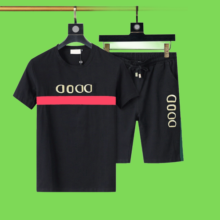 Mens Beach Designers Tracksuits Summer Suits Fashion T Shirt Seaside Holiday Shirts Shorts Sets Man S Luxury Set Outfits