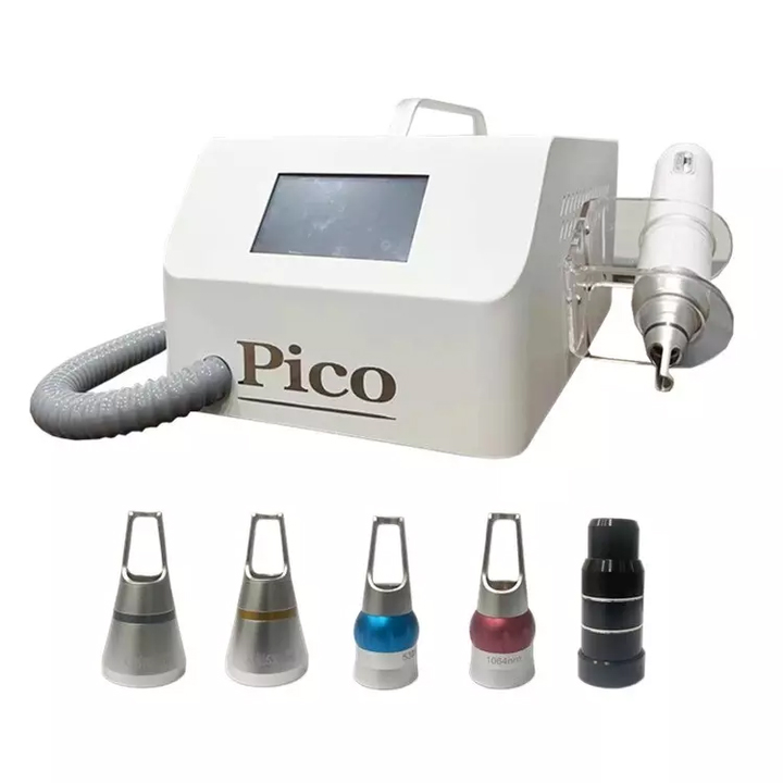 Portable Picosecond Laser Tattoo Pigment Removal Waterless Picolaser Eyebrow Eyeline Washing Black Doll Treatment Skin Brightening Device
