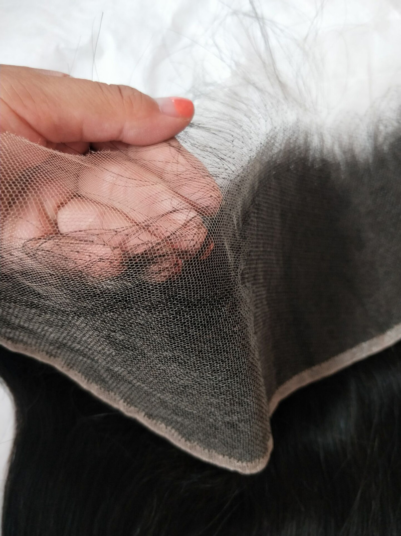 Natural Wave HD 13X4 Lace Frontal Brazilian 100% Human Hair Pre Plucked 10-24inch Natural Color Free Part