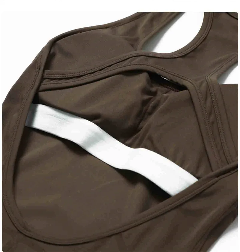 8065 Womens Jumpsuits Yoga Outfits lingerie Sleeveless Close Dance Jumpsuit Long Pants Bodysuit Fast Dry Breathable