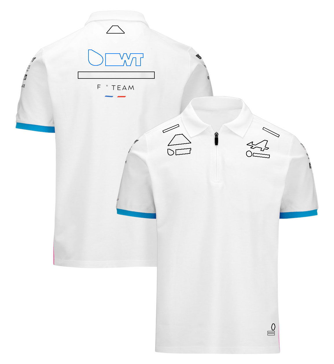 2024 explosions Formula One team f1 racing suit quick-drying T-shirt men's POLO shirt lapel short-sleeved summer size can be customized. free shi