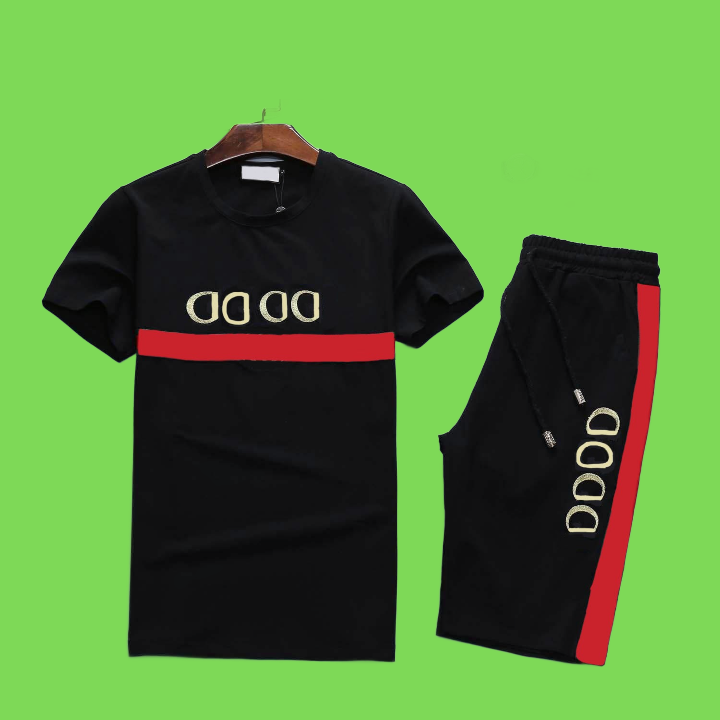 Mens Beach Designers Tracksuits Summer Suits Fashion T Shirt Seaside Holiday Shirts Shorts Sets Man S Luxury Set Outfits