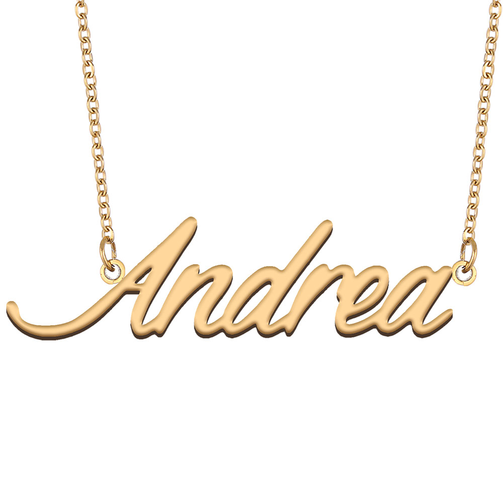 Andrea Nameplate Go… - image
