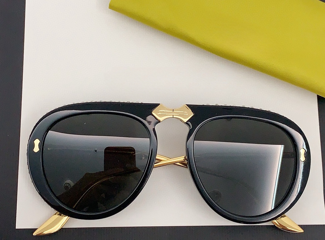 Special Designers Sunglasses For Men and Women Popularity 0307 Outdoor Beach Fashion Style Anti-Uultraviolet Plate Metal Cateye Full Frame Retro Goggl