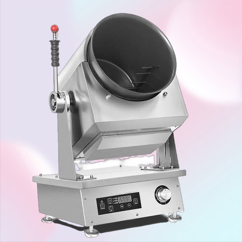 Helpful Restaurant Gas Cooking Machine Multi functional Kitchen Robot Automatic Drum Gas Wok Cooker Stove Kitchen Equipment3408659