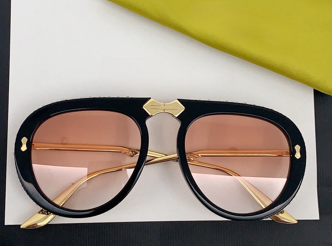 Special Designers Sunglasses For Men and Women Popularity 0307 Outdoor Beach Fashion Style Anti-Uultraviolet Plate Metal Cateye Full Frame Retro Goggl