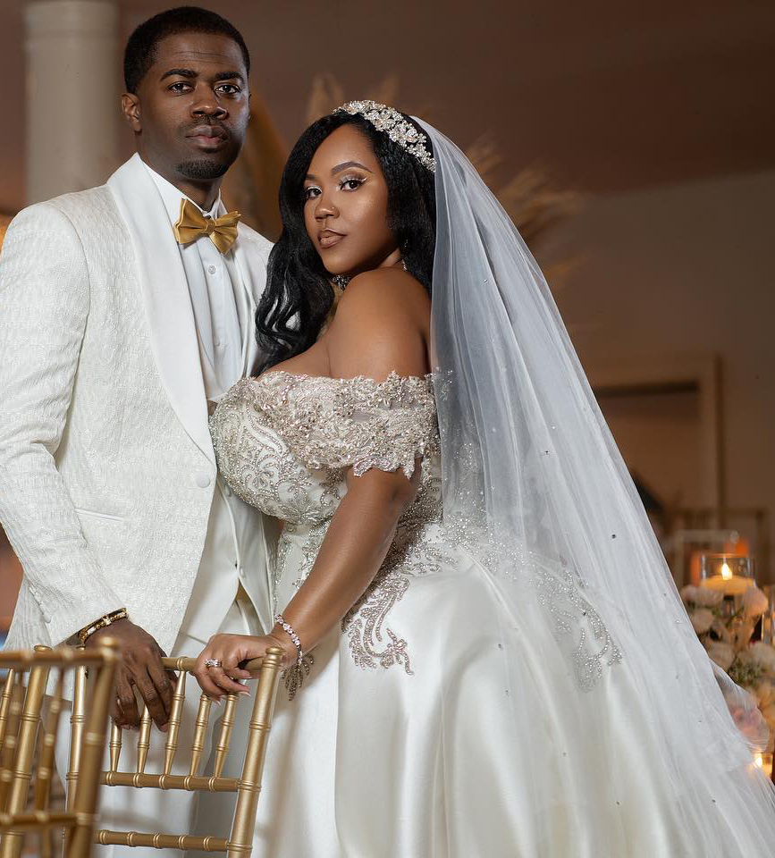 2024 Mermaid Wedding Dresses Bridal Gowns Off Shoulder Satin Lace Appliques Sier Crystal Beads Side Split Overskirts Plus Size African Nigerian Fishta