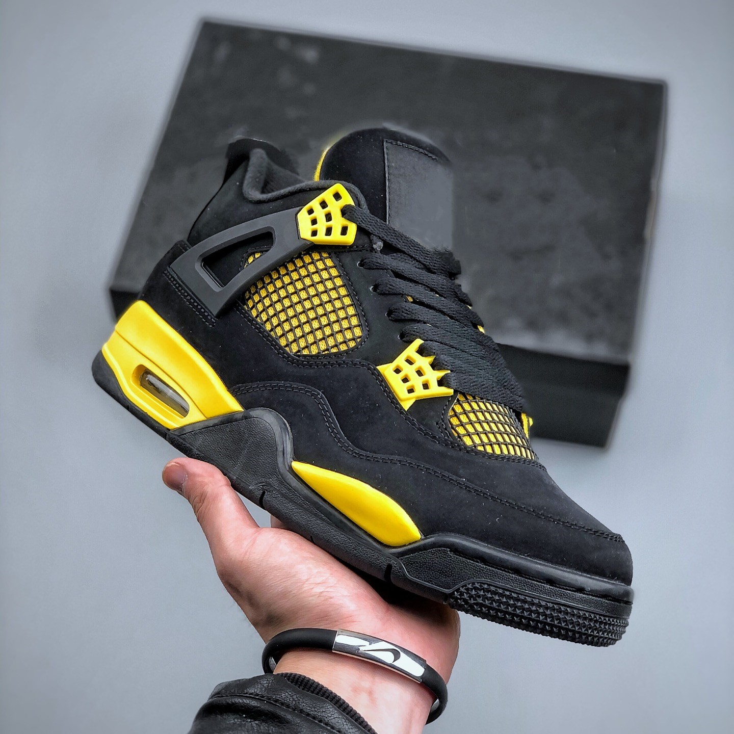 Basketball Shoes 4s 4 Mens j4 Cave Stone Rare Black Cat White Thunder Pizza Orchid Undefeated Cement Fear Brick Cool Grey Denim Military Blue Cozy Gir