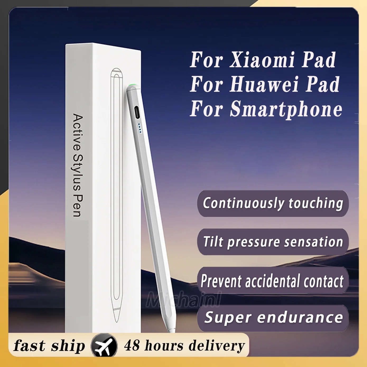 2024 NEWEST Wholesale of high-quality factories Pad Stylus Universal Pen Pad Stylus Mobile Phone Touch Pen for IOS Android Windows for Apple Ipad Penc