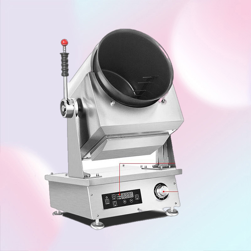Helpful Restaurant Gas Cooking Machine Multi functional Kitchen Robot Automatic Drum Gas Wok Cooker Stove Kitchen Equipment3408659