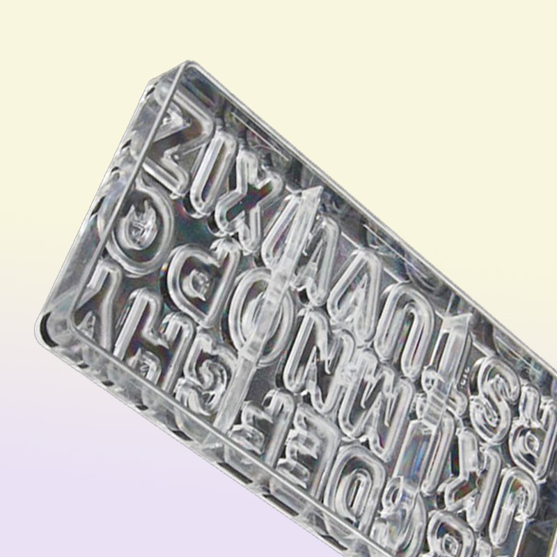 big 3D chocolate molds letters cake pan moldes para chocolates mould DIY for chocolate polycarbonate5555360