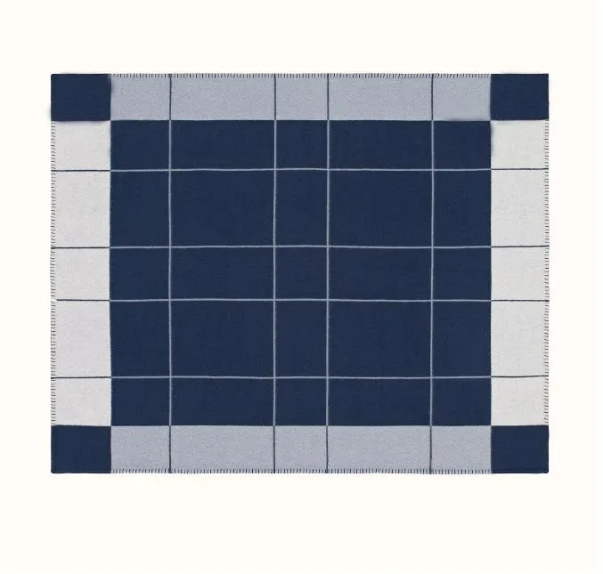 2024 Thick Home Sofa good quailty blanket TOP Selling beige orange black red gray navy Big Size 145*175cm Wool Designer thickening.