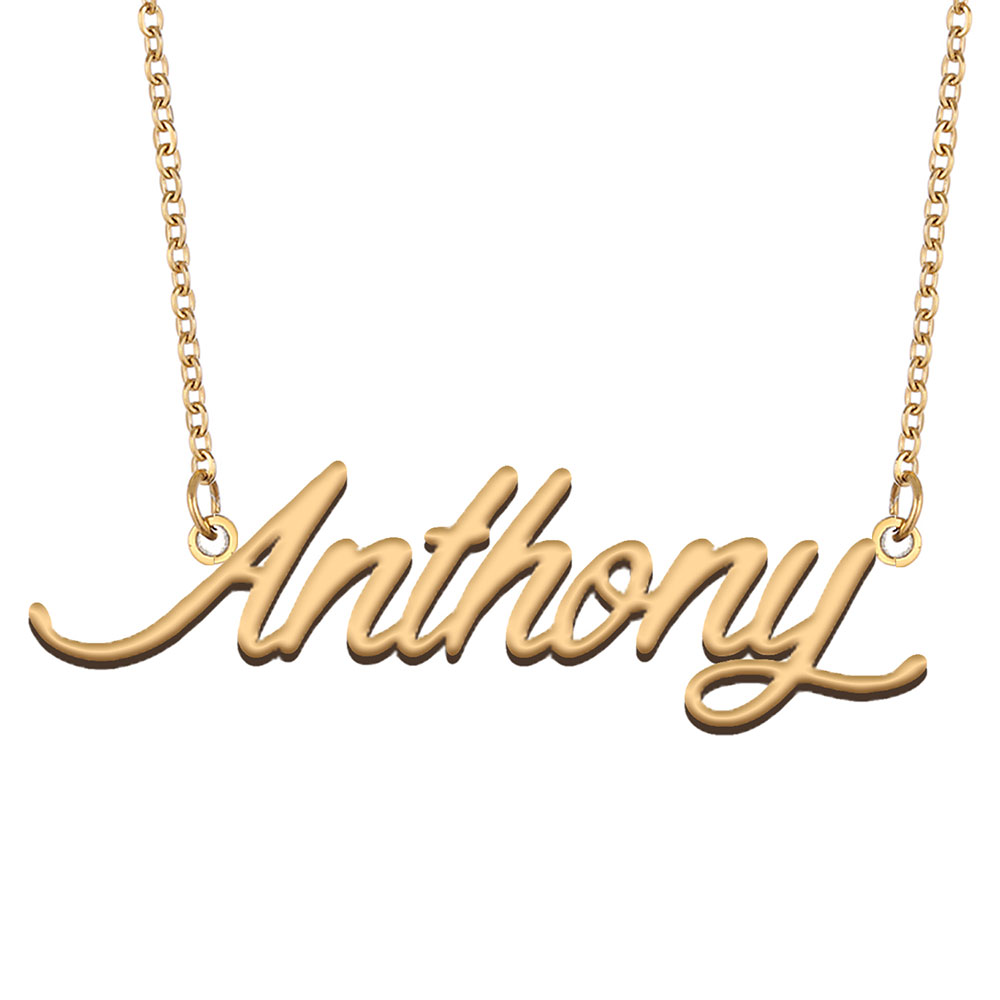 Anthony Name Neckla… - image