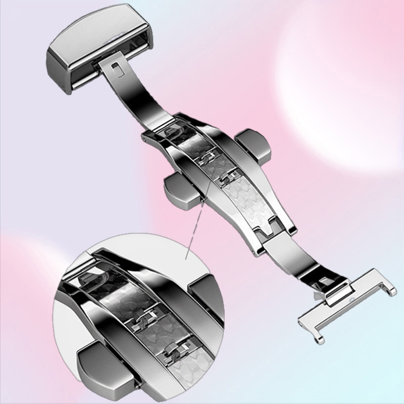 Watch Bands For Casioak Modified Kit GA21002110 Strap Case Bezel Fluoro Metal Steel Butterfly Buckle Replacement Accessories