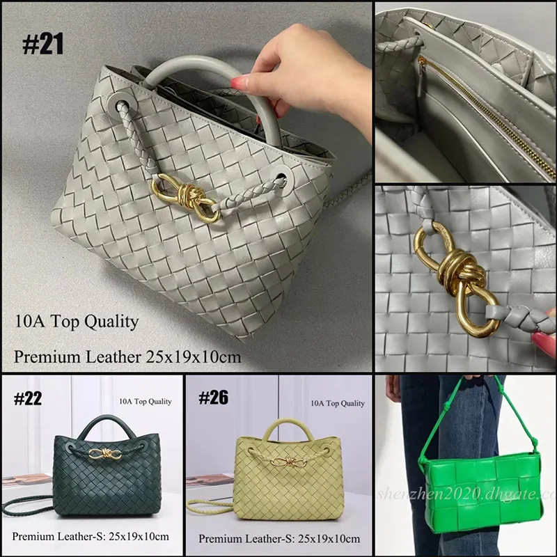 10A Top Leather/Non-Leather Twisted Shoulder Strap Women's Fashion Shoulder Bag Handbag
