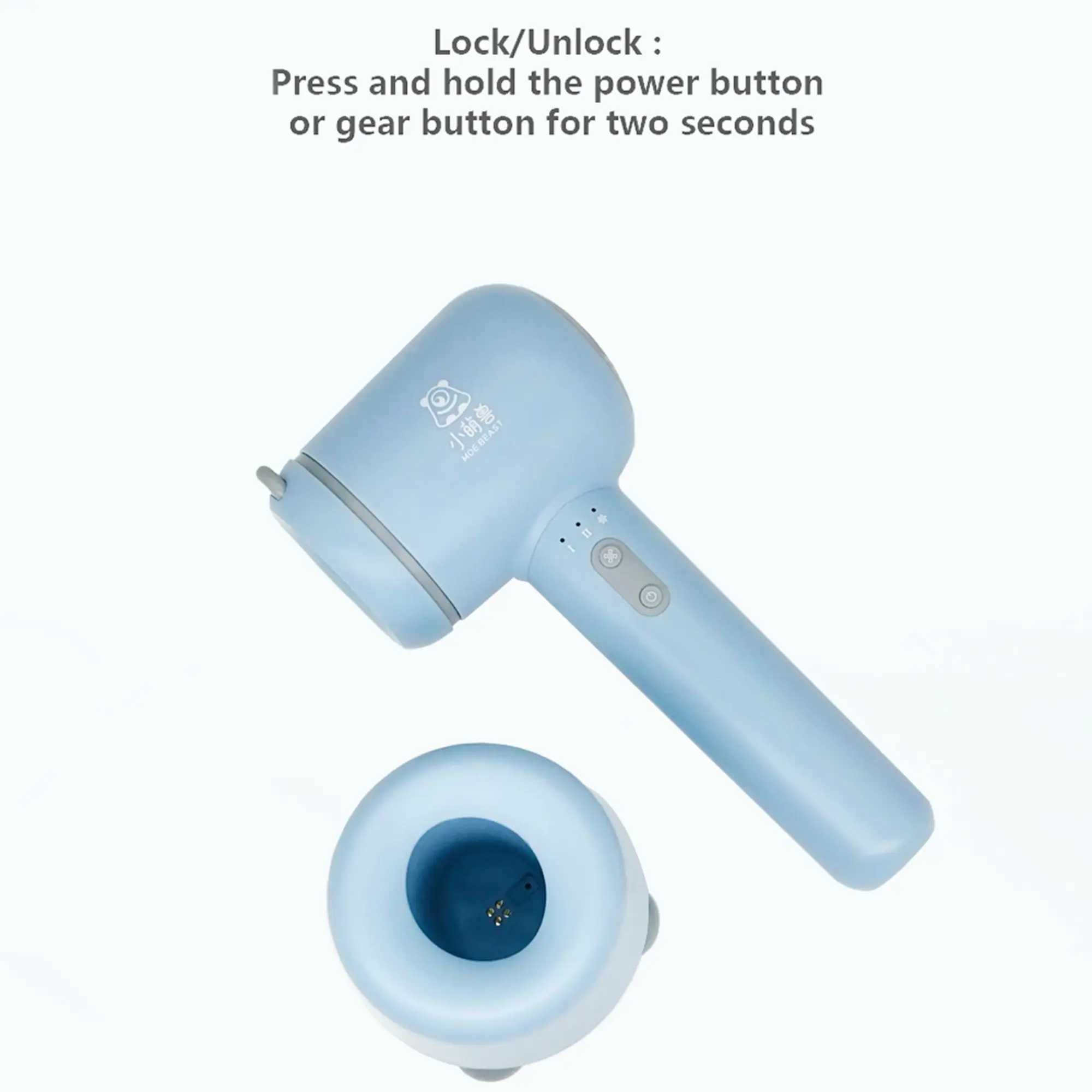 Hair Dryers (Promotion) Cordless Hair Dryer Wireless Hair Dryer Negative Irons Portable Children Travel Rechargeable Blow Dryer 240401
