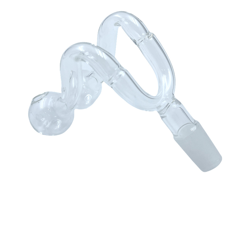 Pyrex Glass Oil Burner Pipe Smoking Pipes 10MM 14mm 18mm MALE FEMALE water bubbler bong adapter
